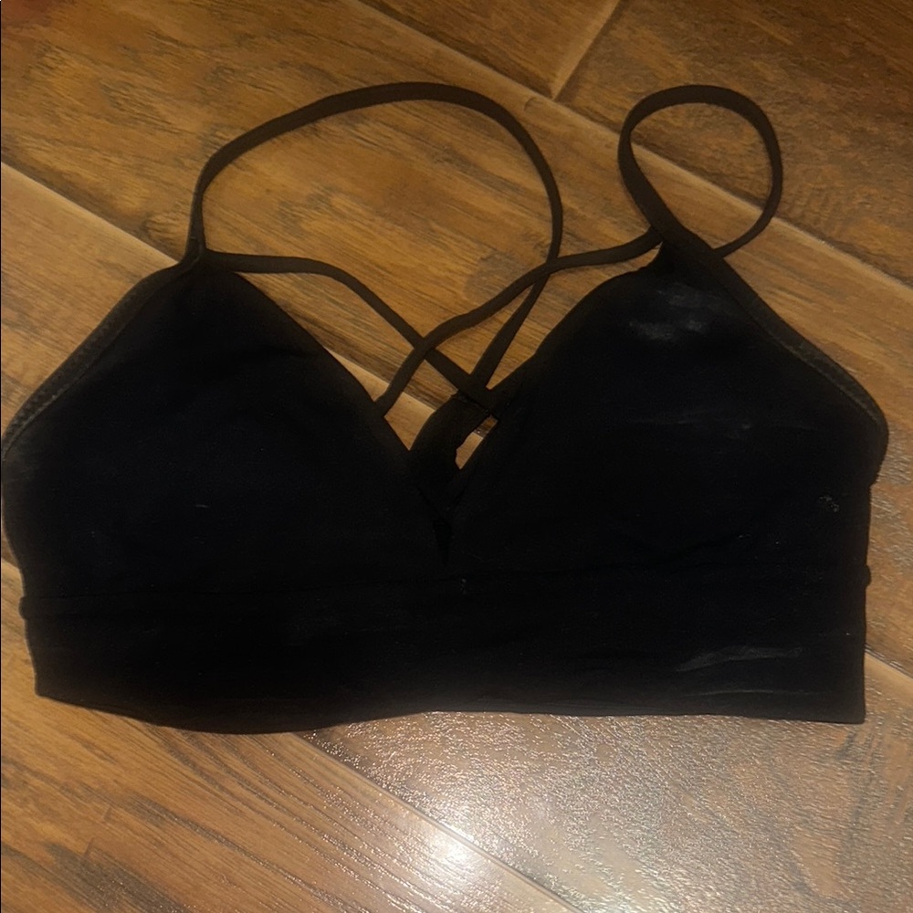 Lulu lemon front and back strappy sports bra